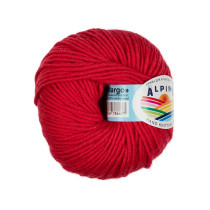 Пряжа ALPINA " MARGO" 100% мериносовая шерсть 10 * 50г 75 м №18 красный. Цена за упаковку 10 шт