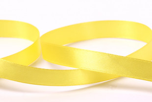 Лента атласная 12 мм 33 м ±2 м №117 бл.желтый