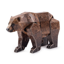 " REZARK" ANM- 03 Серия " Животные" 77 элемент. Бурый медведь