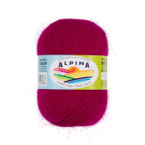 Пряжа ALPINA " WHITE RABBIT" 55% пух кролика, 45% нейлон 10 * 50г 300 м №213 малиновый. Цена за упаковку 10 шт