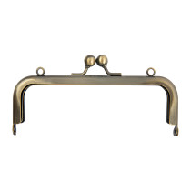 " Gamma" FER- 27 Застежка для сумки " фермуар" 15 x 7. 5 см 1 шт. №02 под состаренную бронзу