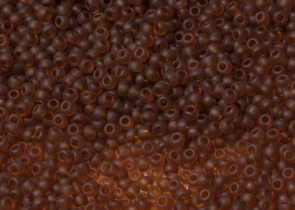 Бисер Чехия круглый 10/0 500г 10090m коричневый матовый