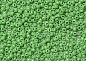 Бисер Чехия круглый 10/0 50г 53250 светло-зелёный
