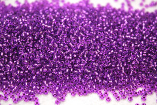 Бисер Чехия круглый 10/0 50г 18228 фиолетовый