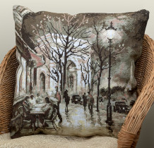 Набор для вышивания "PANNA" PD- 1605 ( ПД- 1605 ) " Вечерние огни Парижа" 