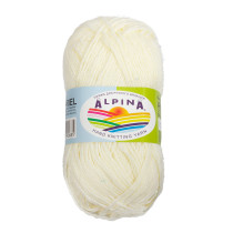 Пряжа ALPINA "ARIEL" 98% акрил, 2% пайетки 10 * 50г 150 м 03 шампань. Цена за упаковку 10 шт