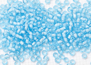Бисер Чехия круглый 10/0 50г 65016 голубой