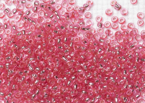 Бисер Чехия круглый 10/0 50г 08275 розовый