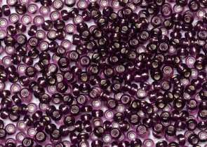 Бисер Чехия круглый 10/0 50г 27060 сиреневый