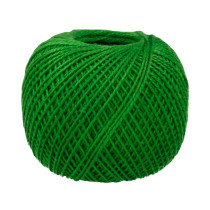 Пряжа ПНК Кирова " Ирис" 100% мерсеризованный хлопок 25 г 150 м №3910 зеленый. Цена за упаковку 20 шт