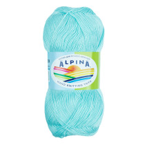 Пряжа ALPINA " VIVEN" 100% бамбук 10 * 50г 405 м №21св. бирюзовый. Цена за упаковку 10 шт