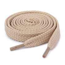 Шнурки для обуви  Могилев т. 5 10 мм 120 см №155 бежевый. Цена за 25 пар (упаковка)