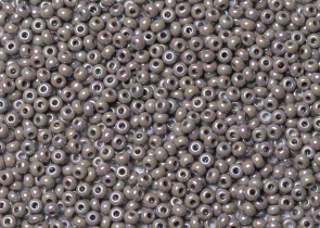 Бисер Чехия круглый 10/0 500г 44020 серый