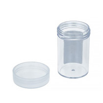  Туба пластик T- 025 прозрачная 6 шт