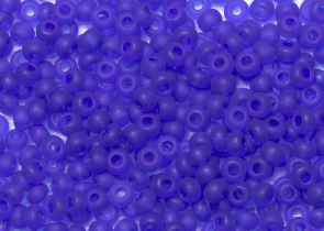 Бисер Чехия круглый 10/0 50г 30080m синий матовый