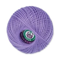 Пряжа ПНК Кирова " Ирис" 100% мерсеризованный хлопок 25 г 150 м №2306 колокольчик. Цена за упаковку 20 шт