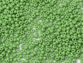 Бисер Чехия круглый 10/0 500г 53210 светло-салатовый