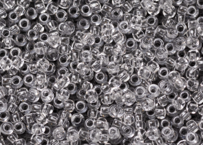 Бисер Чехия круглый 10/0 500г 00050 прозрачный