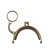 " Gamma" FER- 19 Застежка для сумки " фермуар" 7 x 4 см 1 шт. №02 под состаренную бронзу