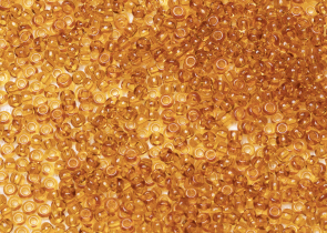 Бисер Чехия круглый 10/0 500г 10070 янтарный