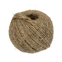 Шпагат льняной ШЛ3 100% лён 1. 4 мм 109 я 100 м суровый