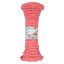 Пряжа ARACHNA " ZABAVA" 51% хлопок, 49% полиэстер 3 * 330 г ± 10 г 25 м №701 коралловый. Цена за упаковку 3 шт.