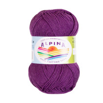 Пряжа ALPINA " SLAVIC" 70% вискоза, 30% шерсть 10 * 50г 140 м №10 фиолетовый. Цена за упаковку 10 шт