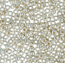 Бисер Япония круглый 15/0 100 г PF0558 серебряный