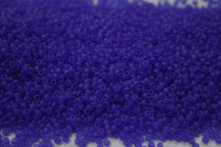 Бисер Чехия круглый 10/0 500г 30050m светло-васильковый матовый