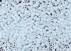 Бисер Чехия круглый 10/0 500г 57534 голубой/меланж