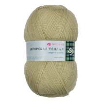 Пряжа Пехорская ПТ " Ангорская теплая" 60% акрил, 40% шерсть 100 г 480 м №1076 св. фисташковый. Цена за упаковку 5 шт