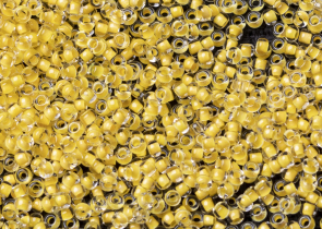 Бисер Чехия круглый 10/0 50г 38386 жёлтый