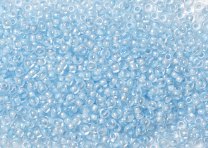 Бисер Чехия круглый 10/0 500г 38132 светло-голубой