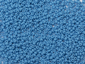 Бисер Чехия круглый 10/0 500г 63050 тёмно-голубой