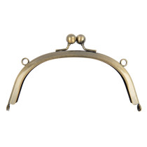 " Gamma" FER- 23 Застежка для сумки " фермуар" 16. 5 x 10. 5 см 1 шт. №02 под состаренную бронзу