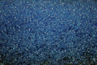 Бисер Чехия круглый 10/0 500г 61000 голубой