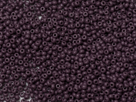 Бисер Чехия круглый 10/0 50г 23040 тёмно-лиловый