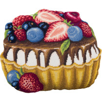 Набор для вышивания "PANNA" PD-1946 ( ПД-1946 ) "Подушка Пирожное"