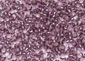 Бисер Чехия круглый 10/0 50г 27010 светло-сиреневый
