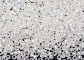Бисер Чехия круглый 10/0 500г 78102m прозрачный матовый