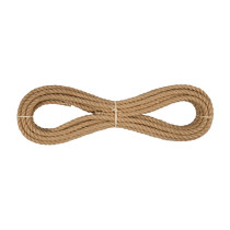 Канат джутовый КД2 100% джут 8 мм 10 м 11 я суровый