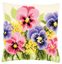 Набор для вышивания VERVACO PN-0166935  Фиалки 