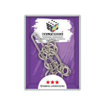 " DELFBRICK" DLM- 41 Головоломка металлическая " Лестница" 12 элемент. 