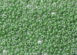 Бисер Чехия круглый 10/0 50г 58250 зелёный