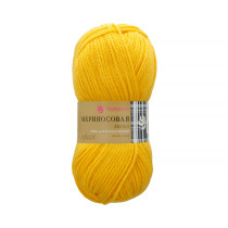 Пряжа Пехорская ПТ " Мериносовая" 50% мериносовая шерсть, 50% акрил 100 г 200 м №012 желток. Цена за упаковку 10 шт