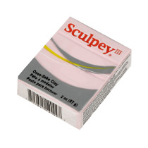 " Sculpey" III полимерная глина S302 57 г 1209 розовый