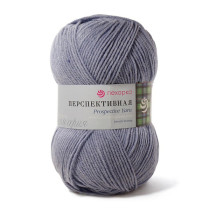 Пряжа Пехорская ПТ " Перспективная" 50% мериносовая шерсть, 50% акрил 100 г 270 м №039 серо- голубой. Цена за упаковку 5 шт