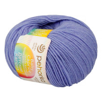 Пряжа Пехорская ПТ " Детский каприз" 50% мериносовая шерсть, 50% микрофибра 50 г 225 м №015 т. голубой. Цена за упаковку 10 шт
