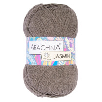 Пряжа ARACHNA "JASMIN" 80% хлопок, 20% полиэстер 5 * 100 г 250 м №117 св.коричневый. Цена за упаковку 5 шт