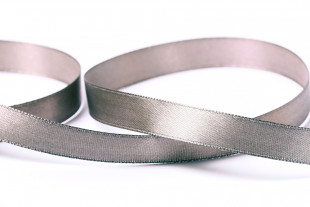 Лента атласная 12 мм 33 м ±2 м №018 т.серый